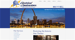 Desktop Screenshot of bellelectrical.com